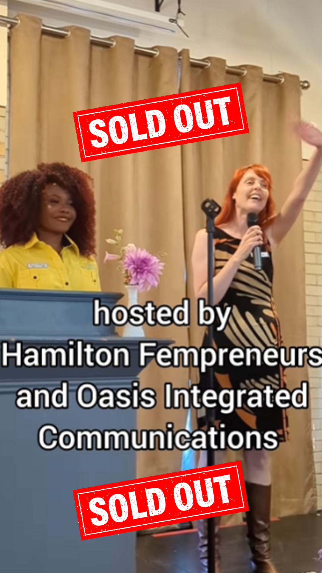 SOLD-OUT! Inaugural ELEVATE Networking Night hosted by Oasis Integrated Communications & Hamilton Fempreneurs!